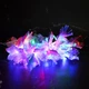 Гирлянда нить диодная "Фиолетовый Цветочек" 28 LED 4м мульти от сети(7G-F-6769-28) - изображение 3