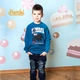 Джемпер с начесом на мальчика Bembi ДЖ 124 104 см синий - изображение 2