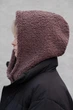 Тепла Шапка Капюшон Капор Теді На Флісі Without Bonnet Brown Woman 553217844 - изображение 3