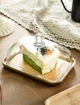 Масленка KitchenWare со стеклянной крышкой и подставкой из акации - изображение 2