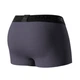 Трусы боксеры мужские анатомические Anatomic Classic Black Series Micromodal, графитовые M BSM100-10 - изображение 5