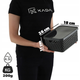 Набір кошиків Kadax Ontario сірі 4.5 л + 12 л + 18 л (5903699492130) - зображення 3