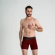 Трусы боксеры мужские анатомические из хлопка с сеткой, Anatomic Long 2.0 Light, Black Series, бордовые 2XL BTL140-20 - изображение 3