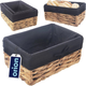 Kosz do przechowywania Orion naturalny 30 x 14 x 20 cm (8592381193362) - obraz 5