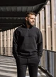 Мужской спортивный костюм MonsterBrand утепленный 4XL (58) черный - изображение 3
