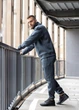 Мужской спортивный костюм MonsterBrand утепленный XXXL (56) графит - изображение 3