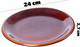 Talerze obiadowe Kadax Kamionka 24 cm 2 szt (5903699480861) - obraz 3