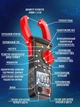 Мультиметр токовые клещи ANENG ST181 (4000) - изображение 5