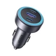Автомобильное зарядное устройство UGREEN EC307 2xUSB-C/USB QC3.0/PD3.0 30W Grey (45843) - изображение 1