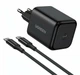 Сетевое зарядное устройство UGREEN X524 45W USB-C GaN Fast Charger Set Black (65054) - изображение 1