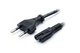 Кабель питания сетевой 220V 1m 0.75 мм CEE 7/16 - IEC C7 2-х контактный Black - изображение 1