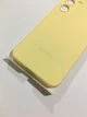 Чехол противоударный силиконовый Silicone Case для Samsung Galaxy S24 FE (S721) Yellow - изображение 6