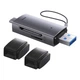 Кардрідер Baseus Lite Series USB-A & Type-C to SD/TF Card Reader Grey (WKQX060113) - изображение 6