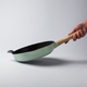 Patelnia BergHOFF Ron żeliwna Zielona 26 cm (5413821050447) - obraz 4