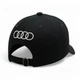 Кепка Audi / Ауди автомобильная Черная M (56-58 см) (AV-862289M) - изображение 3
