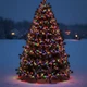 Сетевая новогодняя гирлянда нитка уличная Рождественская фея 50 м 500 LED диодов 8 динамических режимов гирлянда для улицы защита IP 65 черный провод свет Мультицвет - изображение 4