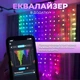 Гірлянда Smart Штора 3×3 м 400 LED з керуванням зі смартфона та пультом, Розумна світлодіодна новорічна завіса із синхронізацією з музикою та 500+ режимами для вікон, стін, фотозон і кімнати, Різнокольоровий - изображение 2