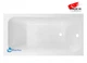 Ванна акриловая Shower Artmina 120х70х40 см прямоугольная с металлическими ножками - изображение 2
