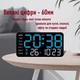 Часы Deepfox DS-6659 LED цифровые электронные настольные/настенные Будильник Дата Температура 21.5х11см синий - изображение 2