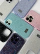 Чехол Swarovski для iPhone 13 серебристый противоударный защитный аксессуар для защиты и украшения - изображение 2