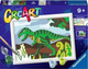 Картина за номерами Ravensburger CreArt Динозавр (4005556235612) - зображення 1