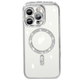 Чохол Diamond Shining Case with MagSafe для Apple iPhone 16, Silver - зображення 2