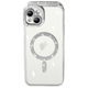 Чохол Diamond Shining Case with MagSafe для Apple iPhone 16, Silver - зображення 3