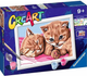 Картина за номерами Ravensburger CreArt Руді кошенята (4005556235629) - зображення 1