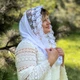 Хомут «Валерия» (Церковный платок) белый - изображение 6