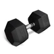 Гантеля шестигранная прорезиненная TX-150RD Trex Sport 15кг - изображение 1