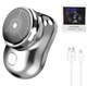 Беспроводная мини электробритва-брелок на аккумуляторе USB Mini Shaver Black - изображение 1