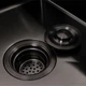 Кухонна мийка CM 78*50 L чорна PVD VALESO Handmade (круглий сифон 3,0/0,8) - изображение 5