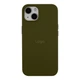 Чохол Silicone Case Full Size (AA) для iPhone 14 Колір 45.Army Green - изображение 1