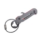 Мини-инструмент Troika PARCEL CUT-CART, с 9 функциями, карабин, красный 4956143 - изображение 5