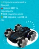 Машинка на радиоуправлении для дрифта с браслетом и LED подсветкой (черный) - изображение 1
