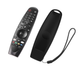 Силиконовый чехол Sikai для пульта телевизора ДУ LG Smart tv AN-MR600 AN-MR650 Black - изображение 3
