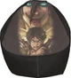 Кресло Груша attack on titan eren Цвет: Черный, Размер: M - изображение 4