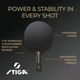 Ракетка для настольного тенниса Stiga Trinity 3 Star ver.2 FL (1213-1208-35) 5117052 - зображення 5