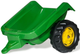 Traktor na pedałach Rolly Toys Kid John Deere z przyczepą Zielono-żółty (4006485012190) - obraz 3