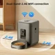 Smart Wi-Fi кормушка для котов и собак - автоматическая, 2 л, управление со смартфона, таймер и оповещения (черная) - изображение 6