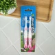 Зубная щетка Baby First Brush от 0 до 18 месяцев розовая 2 шт - изображение 1