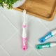 Зубная щетка Brush-Baby First Brush от 0 до 18 месяцев (розовая), 1 шт - изображение 1
