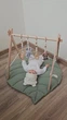 Напольный мобиль BABY GYM с игрушками, стойка Монтессори, тренажер для младенцев, Лесной - изображение 8