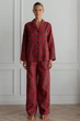 Пижама Forli Пижамный костюм из фланели с брюками Present XL/XXL Красный FL0073-88-69_XL/XXL - изображение 1