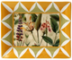  Podstawka Rose and Tulipani Mirabilia na drobiazgi Żółta 16 x 19.5 cm (8018594836518) - obraz 2