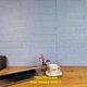 Самоклеюча декоративна 3D панель під Бірюзову цеглу 700x770x3 мм - зображення 4