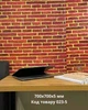 Самоклеющаяся декоративная 3D панель мини Кирпич 700x770x5 мм - изображение 2