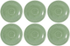 Набір блюдець Seltman Weiden Beat Color Glaze 16.5 см 6 шт (4052212090436) - зображення 1