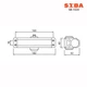 Дверной доводчик SIBA SB-1024 EN2/3/4 до 80 кг, серебристый (SB-1024 Silver) - изображение 3