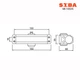 Доводчик дверний SIBA SB-1002S EN2 до 45 кг з фіксацією HOLD-OPEN, коричневий (SB-1002S Brown) - зображення 2